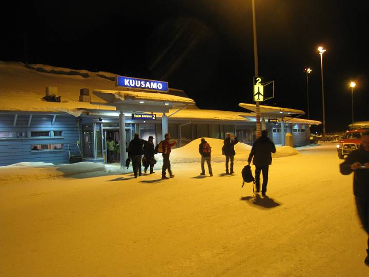 IMG_0092.JPG - Ankunft in Kuusamo: Richtiger Winter!